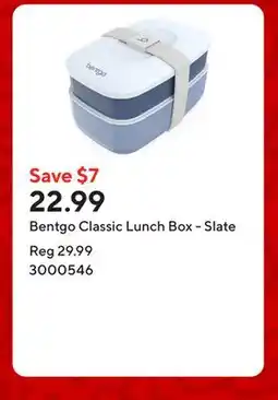 Staples Bentgo Classic Lunch Box - Slate offer