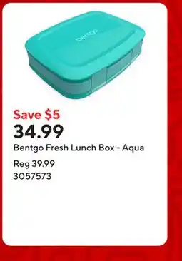 Staples Bentgo Fresh Lunch Box - Aqua offer