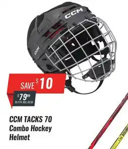 Hockey Life CCM TACKS 70 COMBO HOCKEY HELMET offer