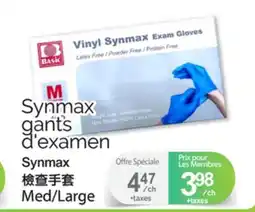 T&T Supermarket SYNMAX GANTS D'EXAMEN, MED/LARGE offer