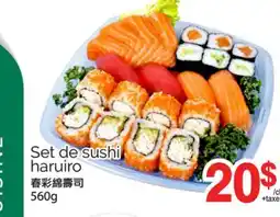 T&T Supermarket SET DE SUSHI HARUIRO, 560g offer