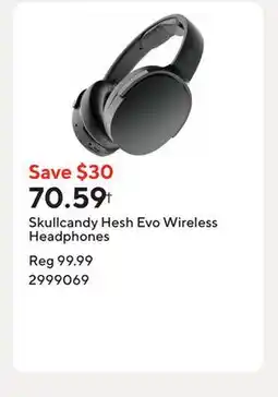 Staples Skullcandy Hesh Evo Wireless Headphones offer