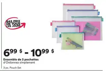 Michaels Ensemble de 3 pochettes d'Ordonnez simplement offer