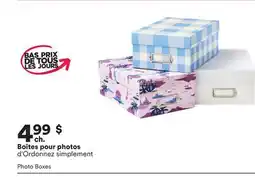 Michaels Boîtes pour photos d'Ordonnez simplement offer