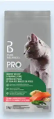 Walmart Pure Balance Pro+ dry dog food 3.5 kg or cat food 3 kg offer