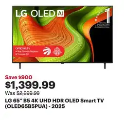 Best Buy LG 65 B5 4K UHD HDR OLED Smart TV (OLED65B5PUA) - 2025 offer