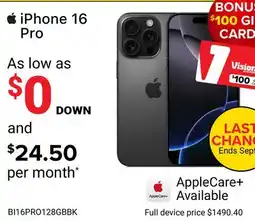 Visions Electronics iPhone 16 Pro offer