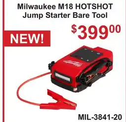 Atlas Tools & Machinery Milwaukee M18 HOTSHOT Jump Starter Bare Tool offer