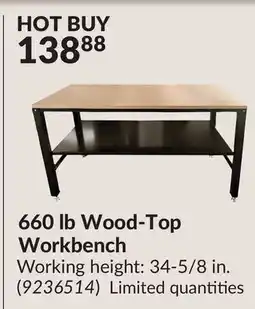 Princess Auto Workbench offer