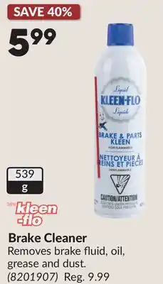 Princess Auto Brake Cleaner offer