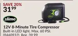 Princess Auto 12V 8-Minute Tire Compressor offer