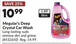 Princess Auto Deep Crystal Car Wash offer