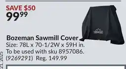 Princess Auto Bozeman Sawmill Cover offer