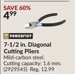 Princess Auto 7-1/2 in. Diagonal Cutting Pliers offer