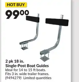Princess Auto 2 pk 18 in. Single-Post Boat Guides offer