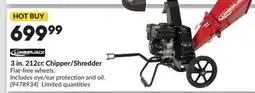 Princess Auto 3 in. 212cc Chipper/Shredder offer