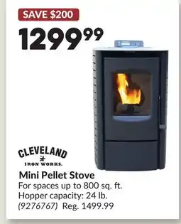 Princess Auto Mini Pellet Stove offer