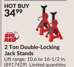 Princess Auto 2 Ton Double-Locking Jack Stands offer