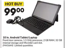 Princess Auto 10 in. Android Tablet/Laptop offer