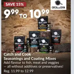 Princess Auto Catch and Cook Seasonings and Coating Mixes offer