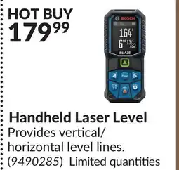 Princess Auto Handheld Laser Level offer
