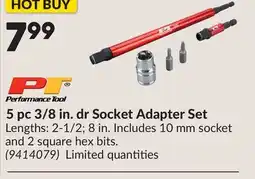 Princess Auto 5 pc 3/8 in. dr Socket Adapter Set offer