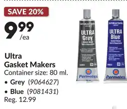 Princess Auto Ultra Gasket Makers offer