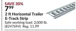 Princess Auto 2 ftHorizontal Trailer E-Track Strip offer