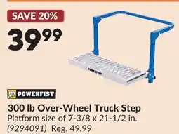 Princess Auto 300 lb Over-Wheel Truck Step offer