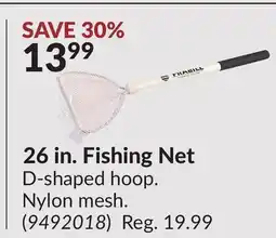 Princess Auto 26 in. Fishing Net offer