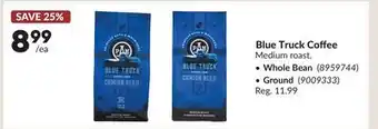 Princess Auto Blue Truck Coffee offer
