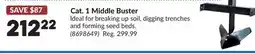 Princess Auto Cat. 1 Middle Buster offer