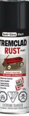 Princess Auto Rust Spray Paints Semi-Gloss Black offer