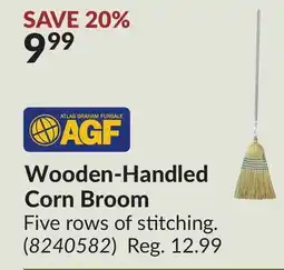 Princess Auto Wooden-Handled Corn Broom offer