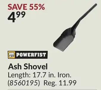 Princess Auto Ash Shovel offer