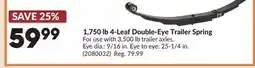 Princess Auto 1,750 lb 4-Leaf Double-Eye Trailer Spring offer