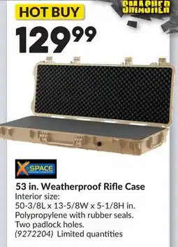 Princess Auto 53 in. Weatherproof Rifle Case offer