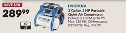 Princess Auto 2 Gallon 1 HP Portable Quiet Air Compressor offer