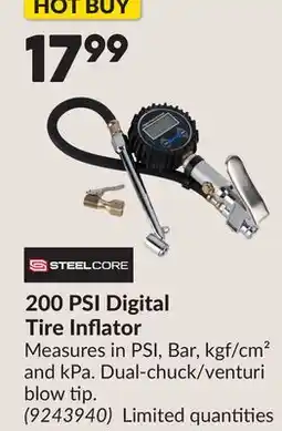 Princess Auto 200 PSI Digital Tire Inflator offer