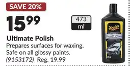 Princess Auto Ultimate Polish offer