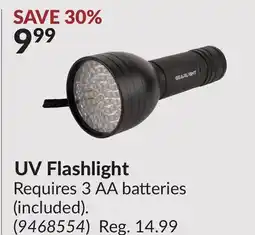 Princess Auto UV Flashlight offer