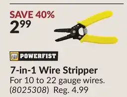 Princess Auto 7-in-1 Wire Stripper offer
