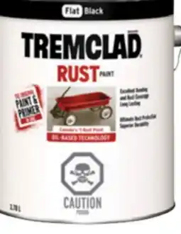 Princess Auto Flat Black Rust Paints offer