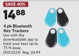 Princess Auto 4 pk Bluetooth Key Trackers offer