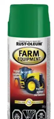 Princess Auto John Deere Green Farm and Implement Spray Paints offer