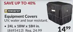 Princess Auto Equipment Covers offer