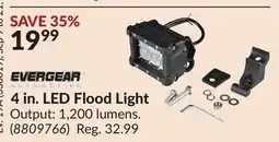 Princess Auto 4 in. LED Flood Light offer