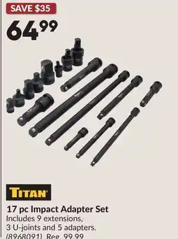Princess Auto 17 pc Impact Adapter Set offer