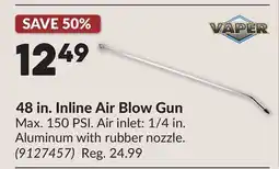 Princess Auto 48 in. Inline Air Blow Gun offer