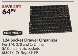 Princess Auto 124 Socket Drawer Organizer offer